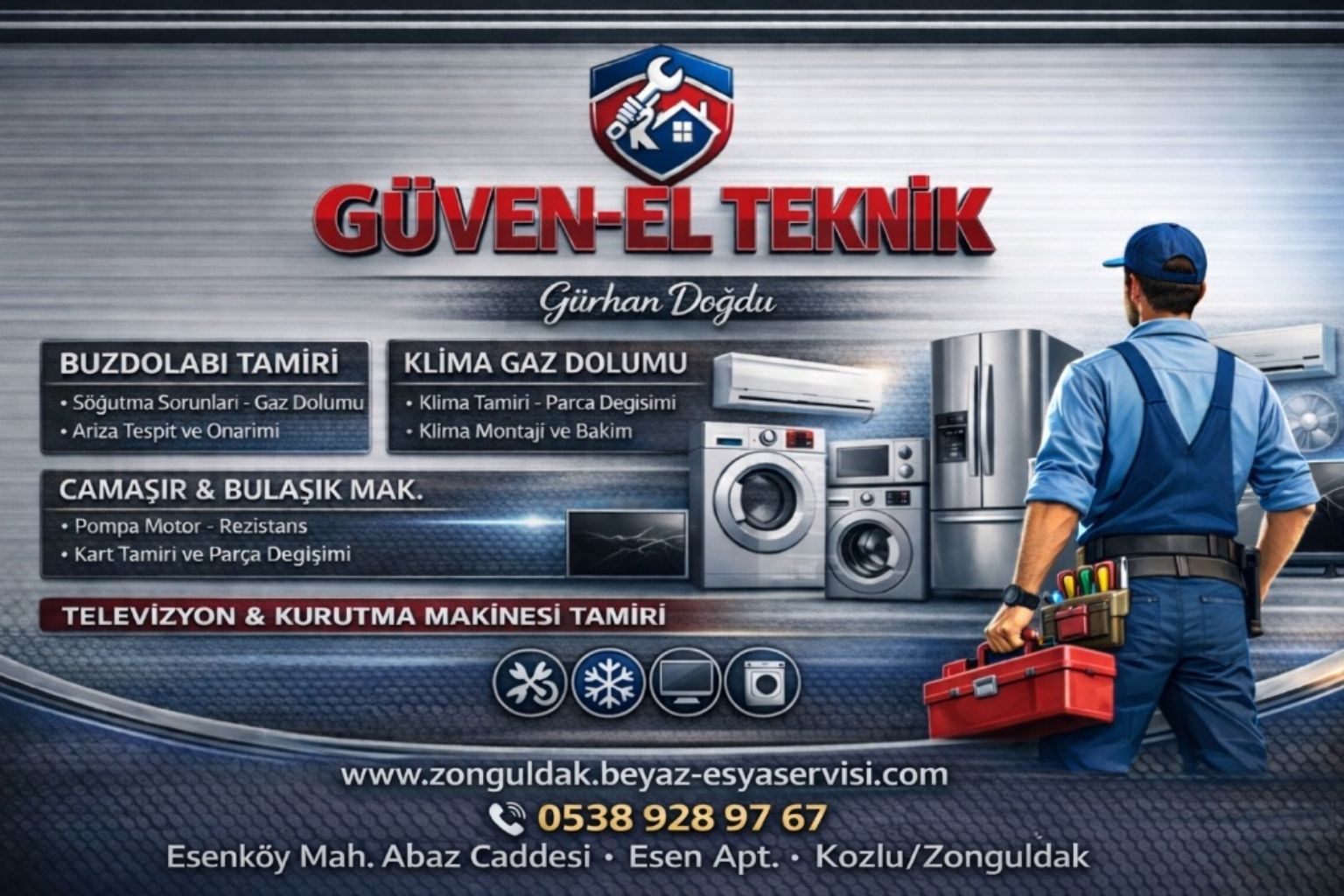 Zonguldak Beyaz Eşya Servisi