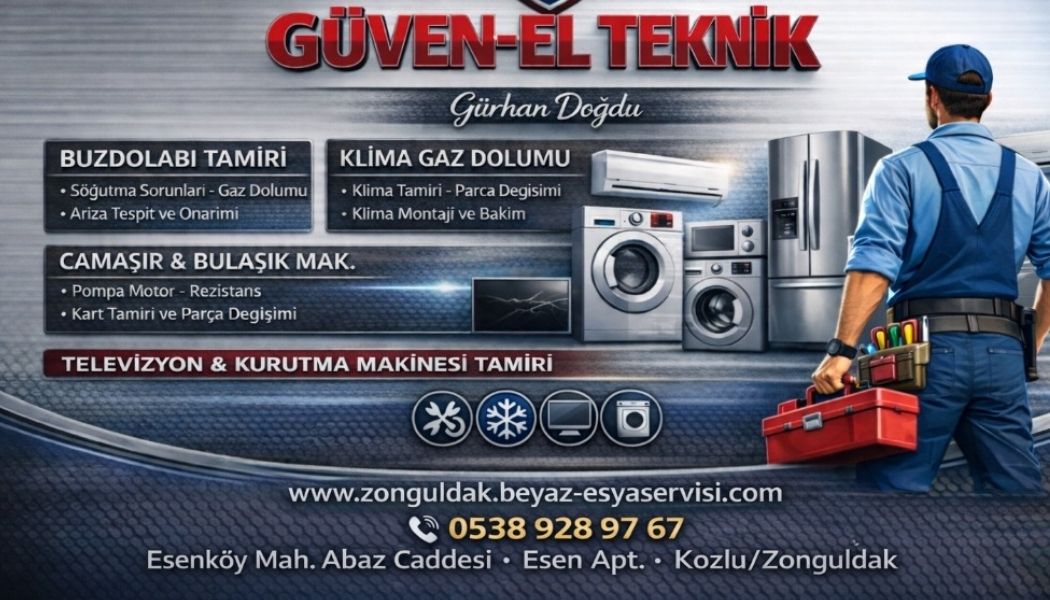 Zonguldak Beyaz Eşya Servisi
